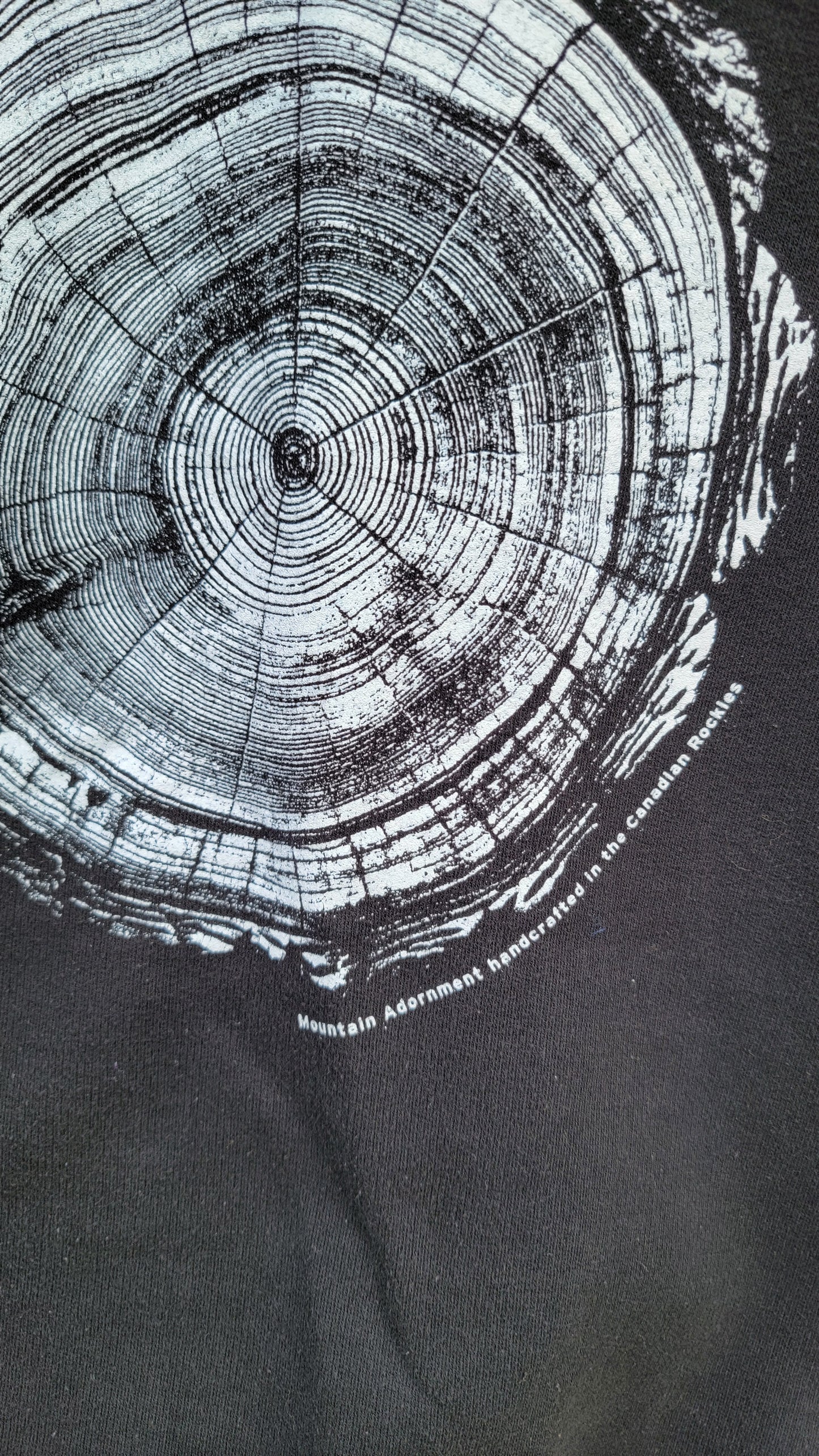 Wood Slice Crew Neck