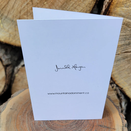 111 Year Old Banff Fir Tree Greeting Card