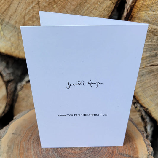 255 Year Old Banff Fir Tree Greeting Card
