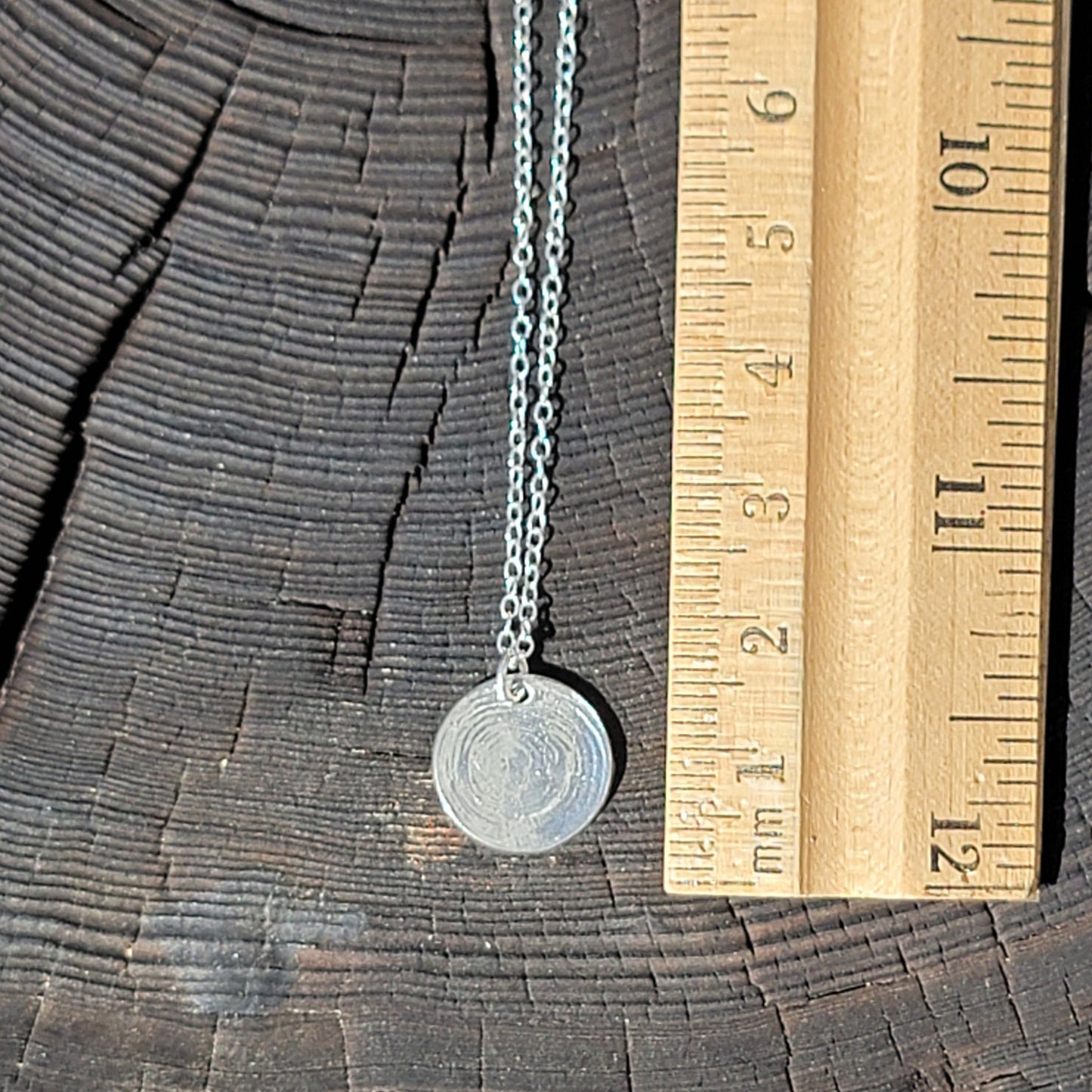 Fir Tree Rings Necklace