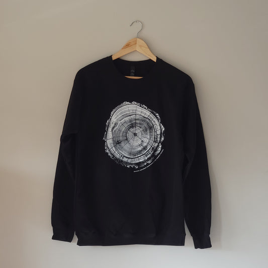 Wood Slice Crew Neck