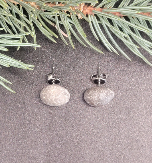 River Stone Earrings