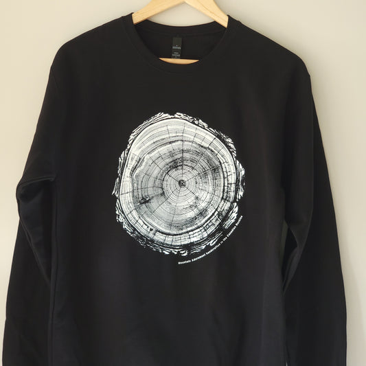 Wood Slice Crew Neck