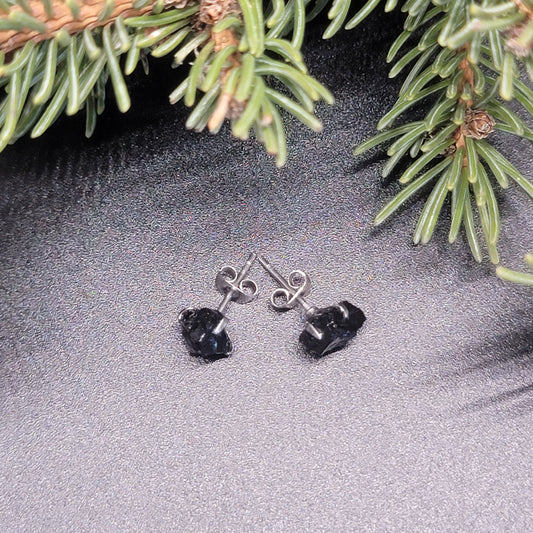 Coal Earrings